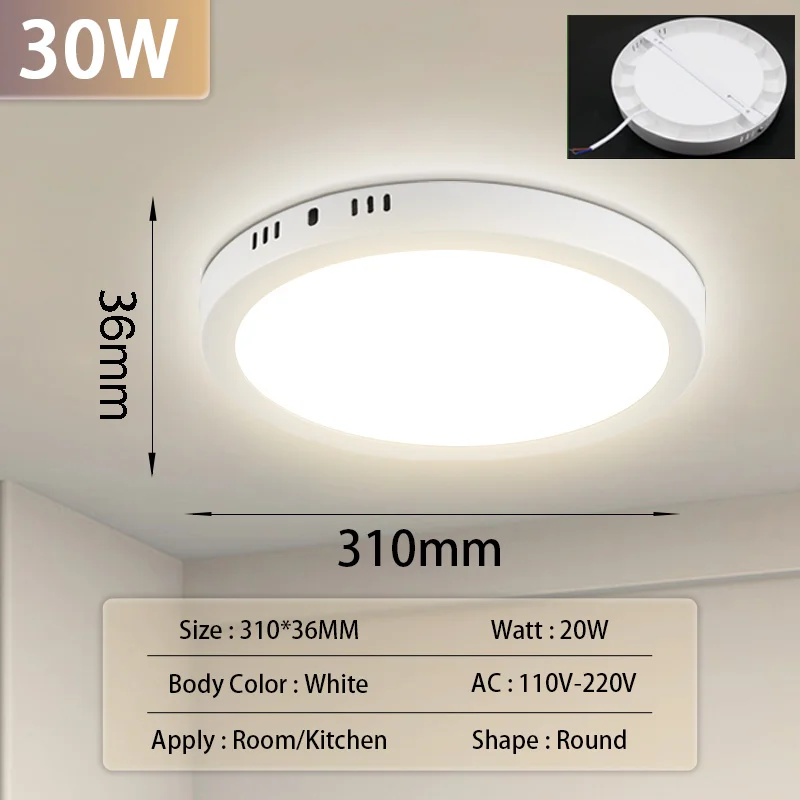 plafonnier led ultra fin panneau lumineux pour intérieur - Image 11