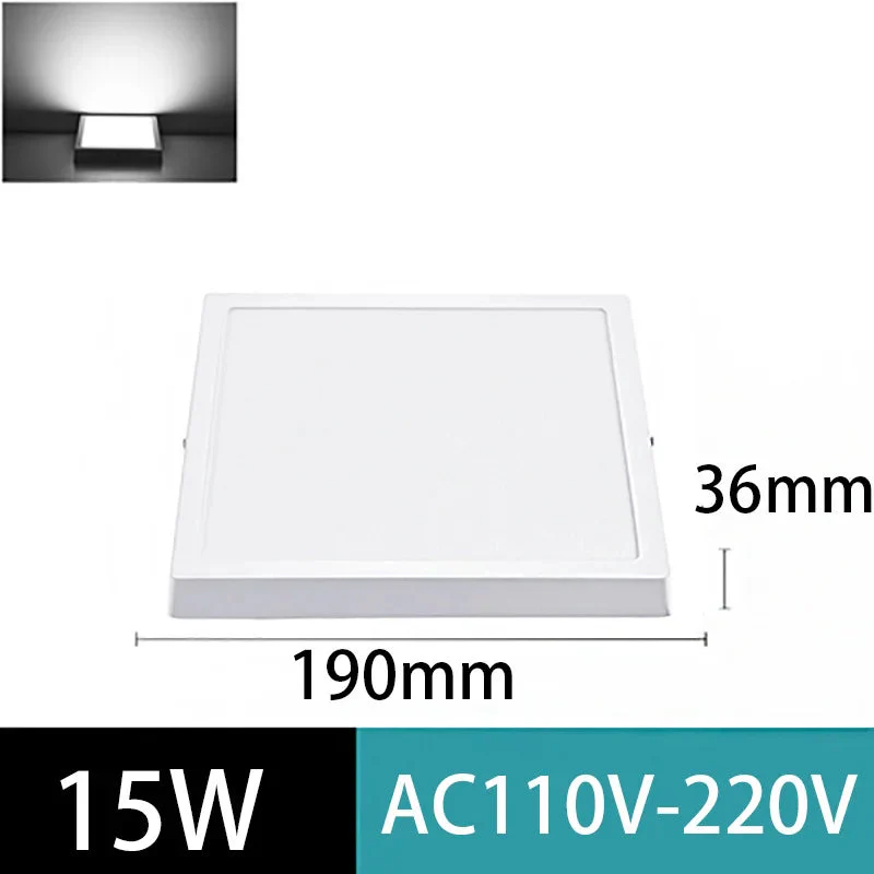 plafonnier led ultra fin panneau lumineux pour intérieur - Image 8