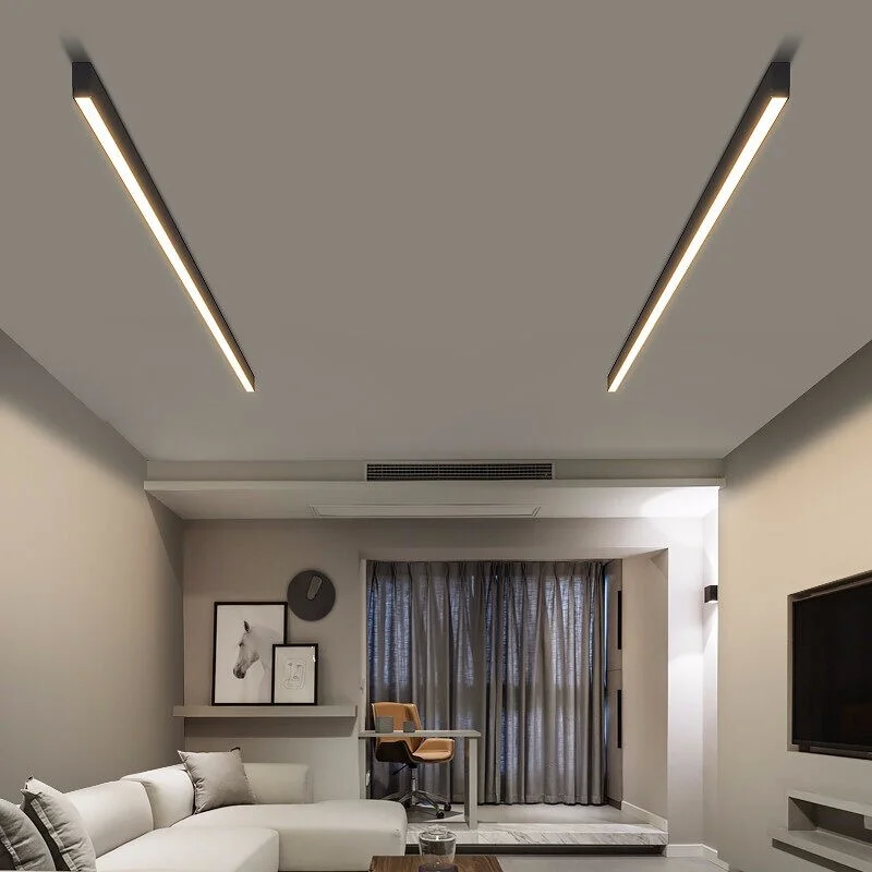 plafonnier linéaire simple pour intérieur moderne élégant - Image 5