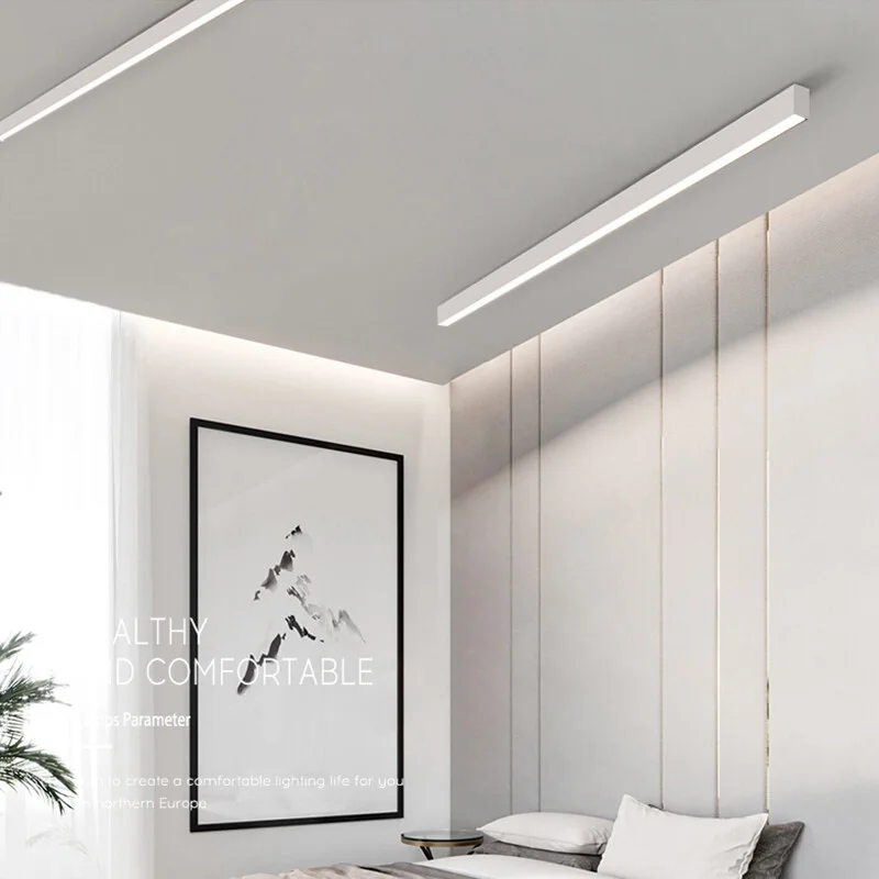 plafonnier linéaire simple pour intérieur moderne élégant - Image 6