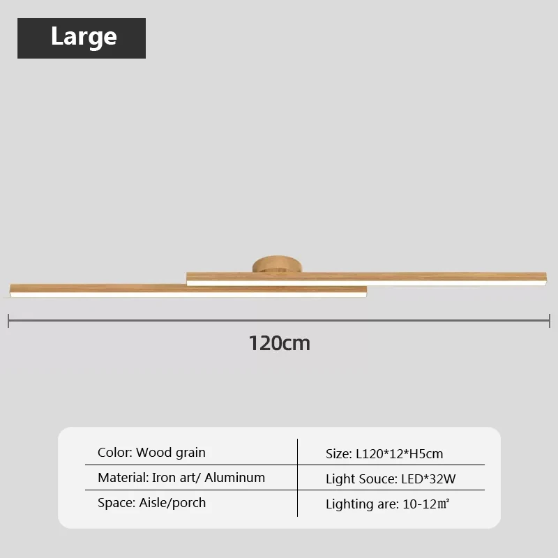 Plafonnier minimaliste à longue bande - Image 17
