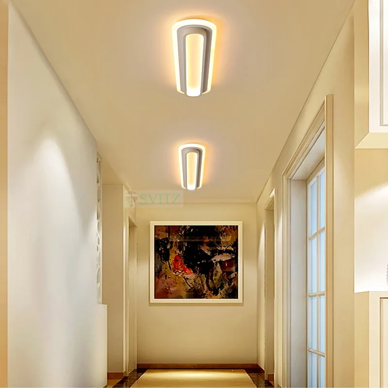 plafonnier moderne à bande led pour éclairage intérieur - Image 4