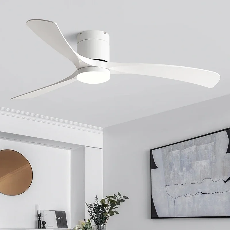 plafonnier moderne avec ventilateur télécommandé et lumière intégrée - Image 3