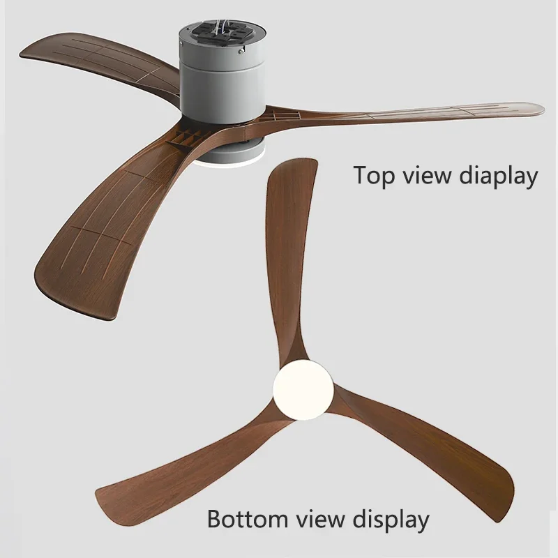 plafonnier moderne avec ventilateur télécommandé et lumière intégrée - Image 4