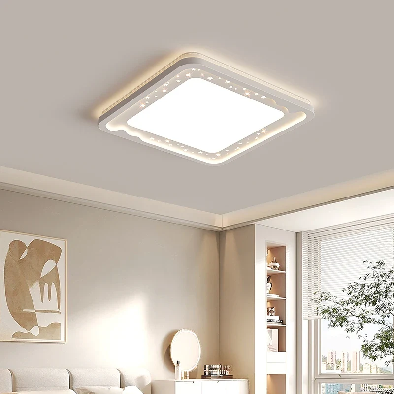 plafonnier moderne éclairage intérieur chaleureux ciel étoilé - Image 2
