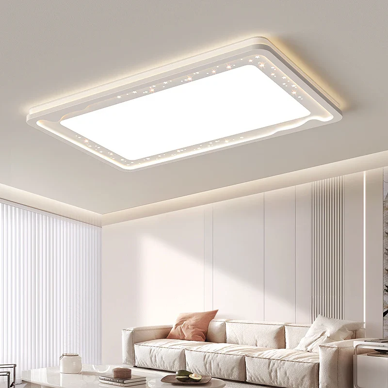 plafonnier moderne éclairage intérieur chaleureux ciel étoilé - Image 3