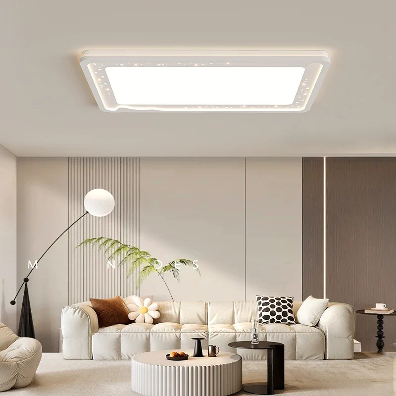 plafonnier moderne éclairage intérieur chaleureux ciel étoilé - Image 5