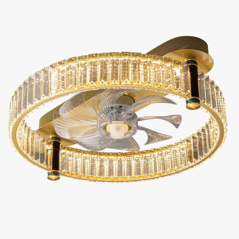 plafonnier moderne en cristal lumineux pour intérieur élégant - Image 5