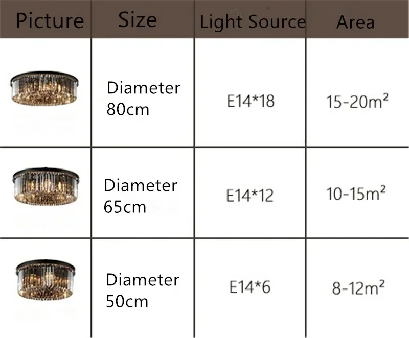 plafonnier moderne en cristal rond pour intérieur lumineux - Image 2