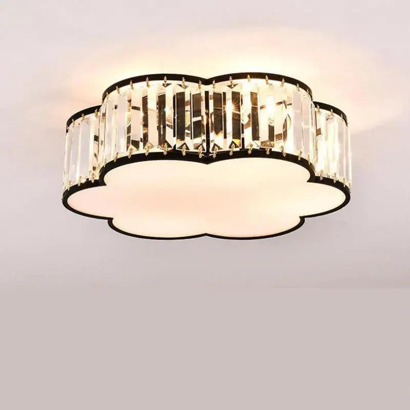 plafonnier moderne en cristal style européen lampes créatives à led - Image 3