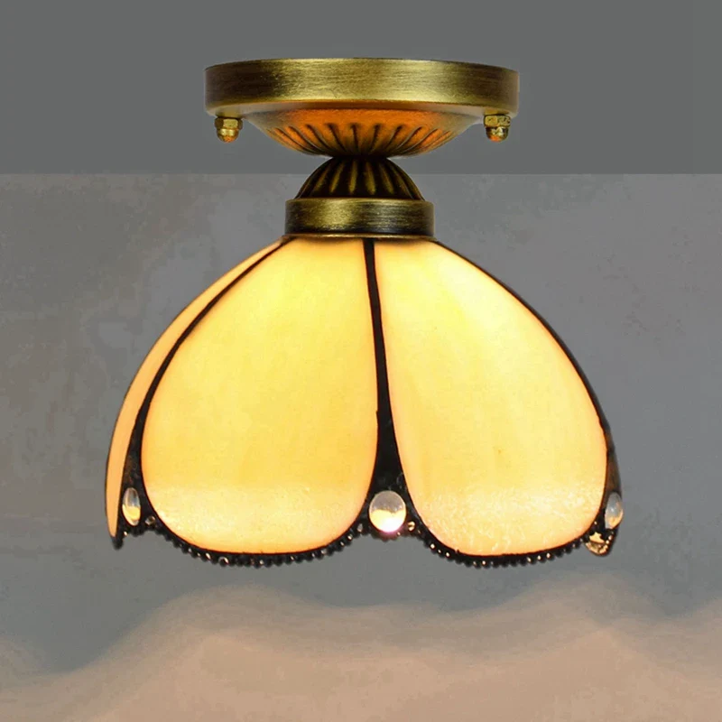 plafonnier moderne en éclairage led nordique pour balcon et allée - Image 12