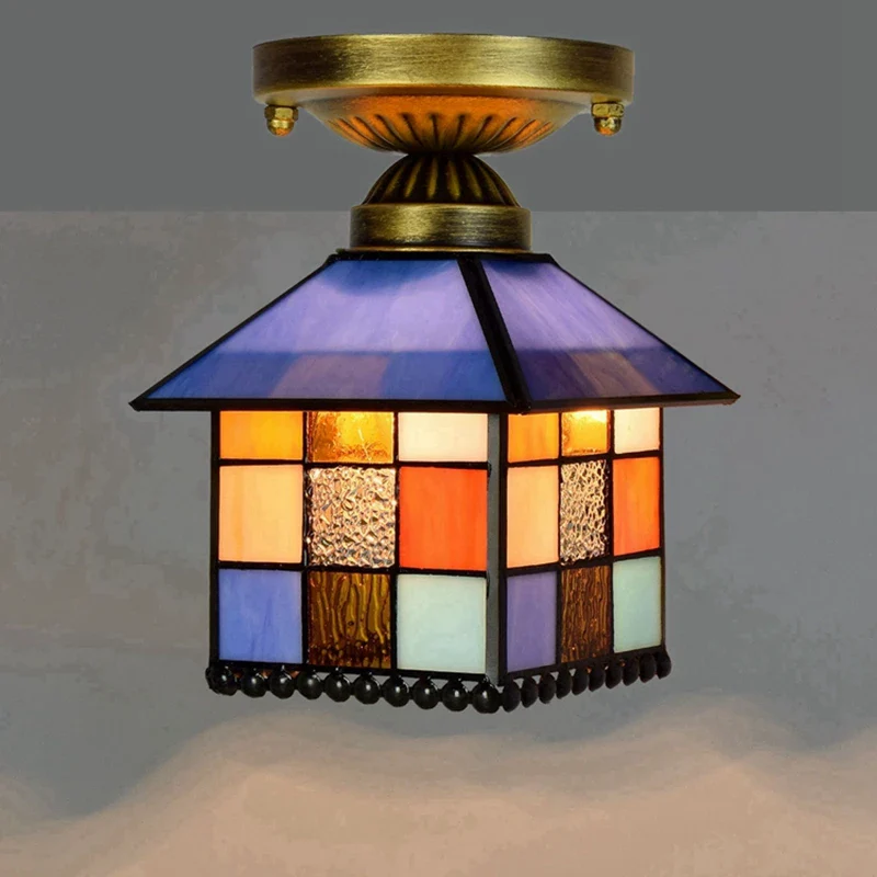 plafonnier moderne en éclairage led nordique pour balcon et allée - Image 30