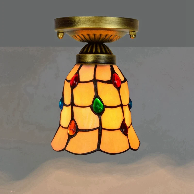 plafonnier moderne en éclairage led nordique pour balcon et allée - Image 34