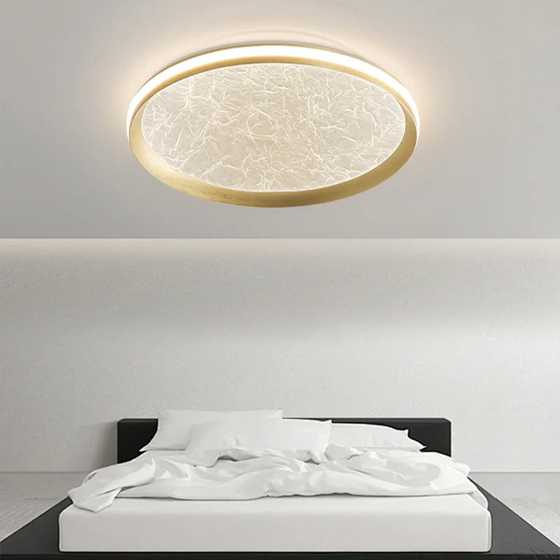 plafonnier moderne minimaliste en cristal design haut de gamme 2024 - Image 2