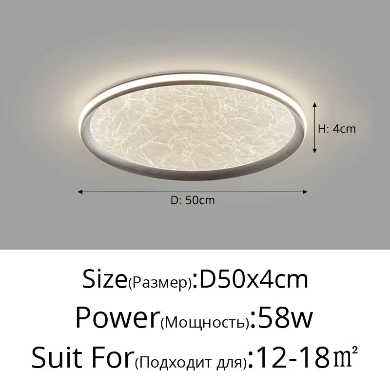 plafonnier moderne minimaliste en cristal design haut de gamme 2024 - Image 7