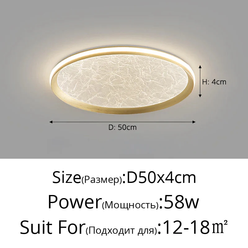 plafonnier moderne minimaliste en cristal design haut de gamme 2024 - Image 9