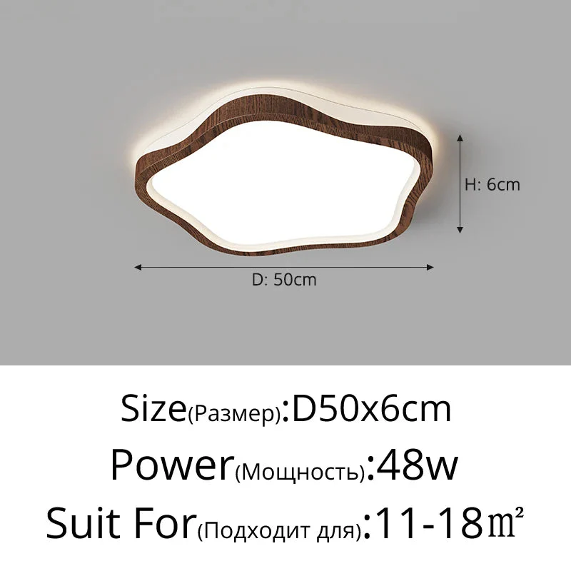 plafonnier nordique à LED design moderne pour intérieur - Image 7