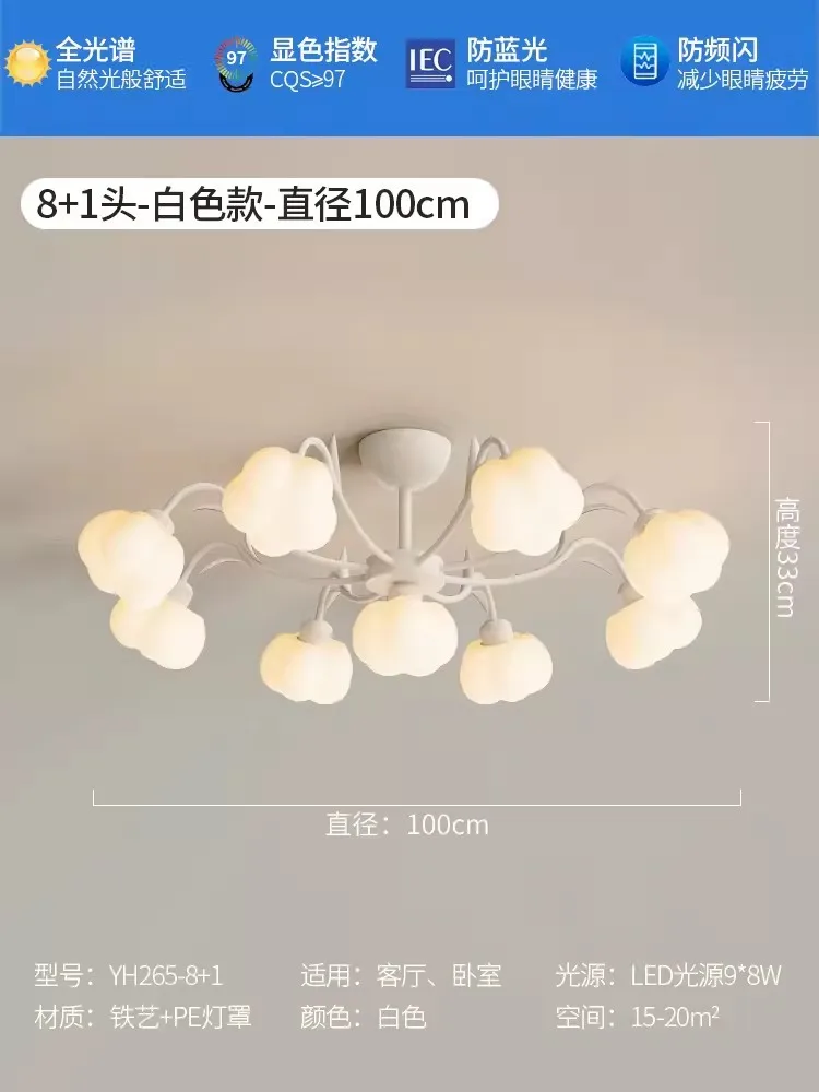 plafonnier nordique personnalisé pour chambre enfant lumineuse et colorée - Image 10