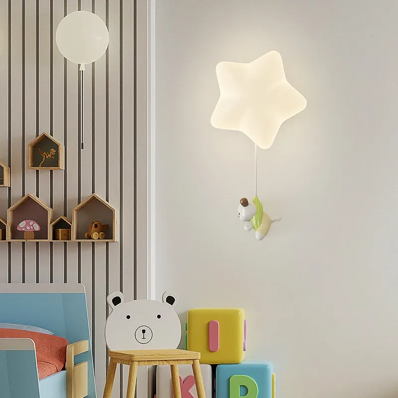 plafonnier nordique personnalisé pour chambre enfant lumineuse et colorée - Image 4