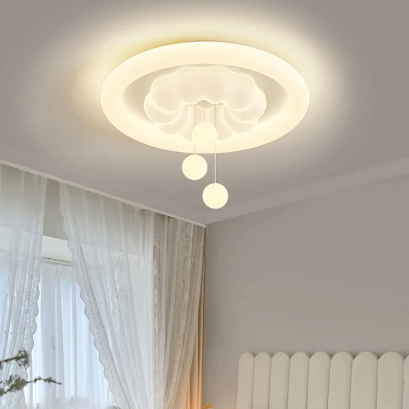 plafonnier nuage pour chambre d'enfant style crémeux et ludique - Image 2