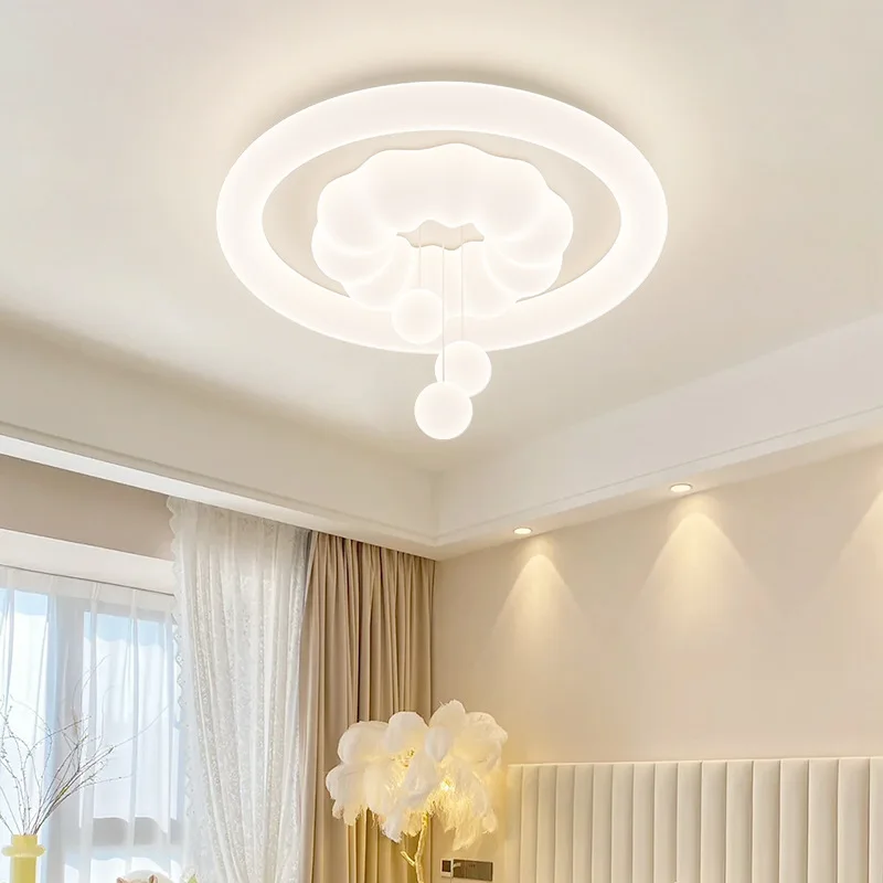 plafonnier nuage pour chambre d'enfant style crémeux et ludique - Image 4