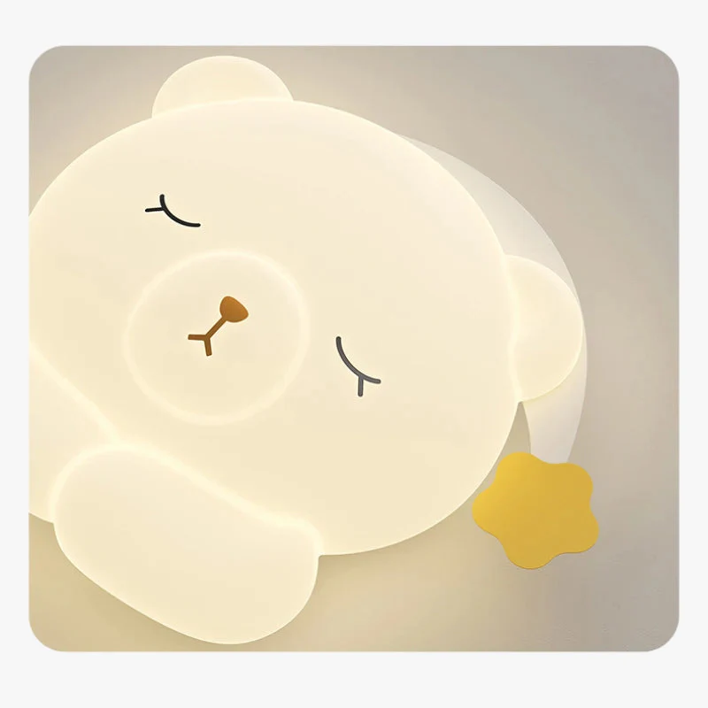 plafonnier ours mignon lampe pour chambre d'enfant moderne et romantique - Image 6