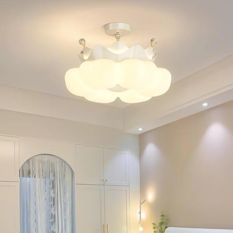 plafonnier romantique en forme de nuage pour chambre d'enfant - Image 5