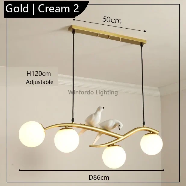 suspension design moderne forme oiseau scandinave décoratif winfordo - Image 9