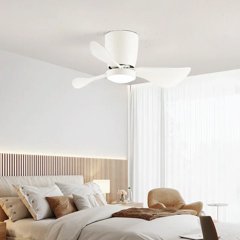 plafonnier ventilateur à conversion de fréquence style nordique simple - Image 3