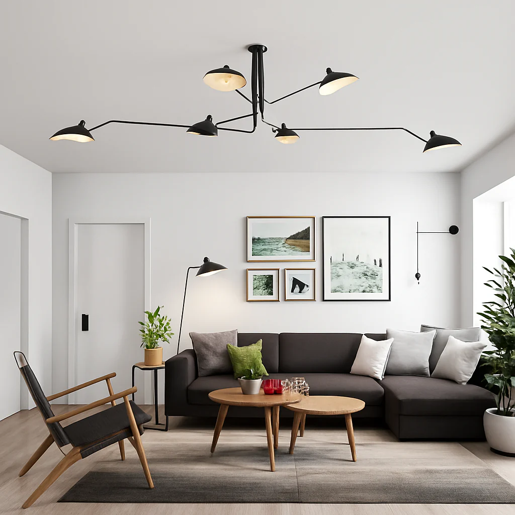Plafonniers modernes de style nordique pour salon chambre à coucher lampe Luminaire suspendu luminaires industriels pour la maison Art déco - Image 6