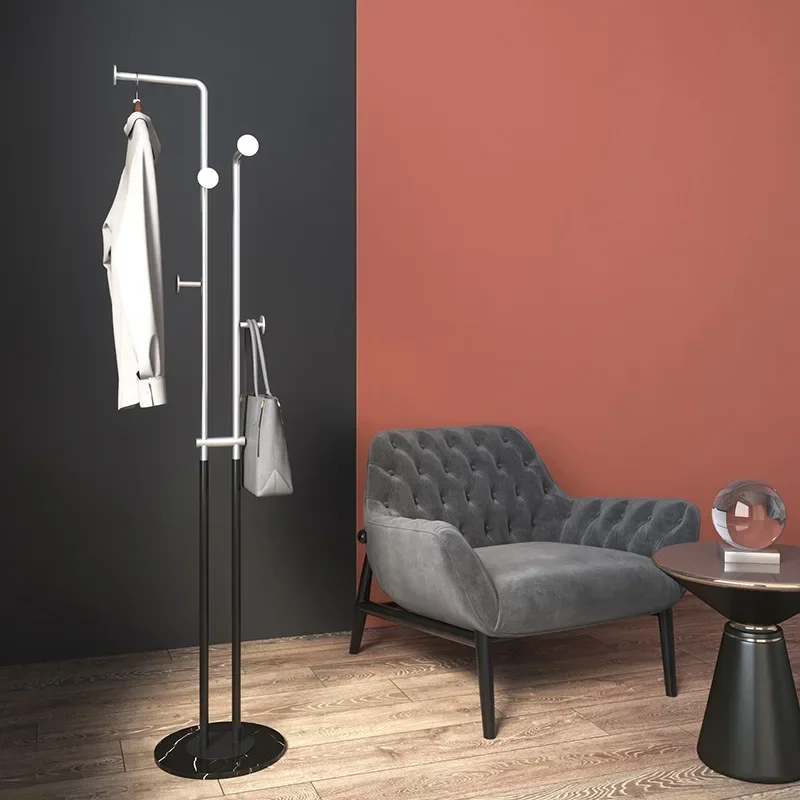 porte-manteau double tube style nordique pour intérieur et extérieur - Image 2