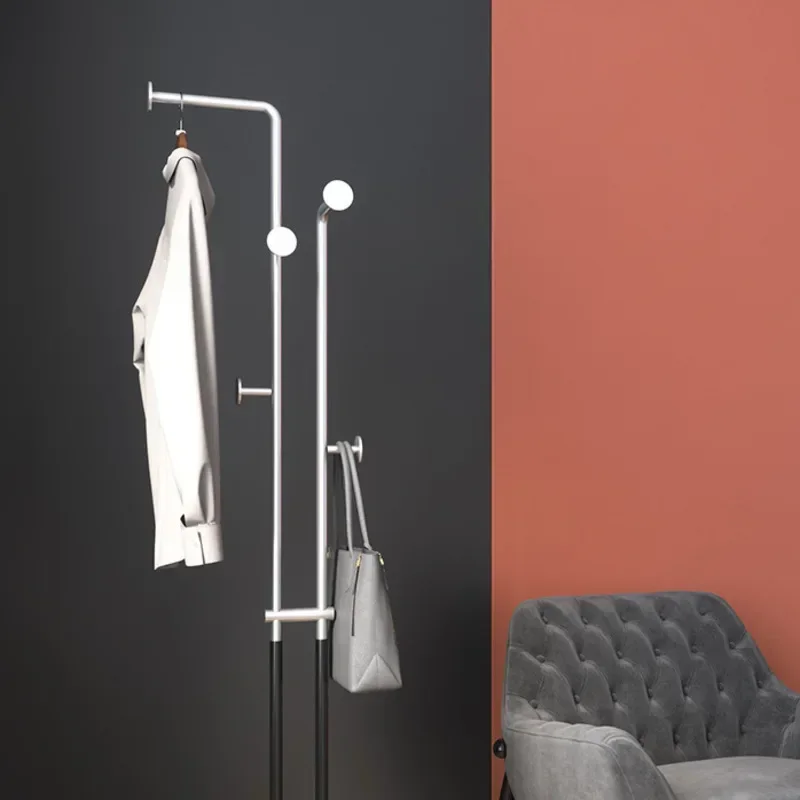porte-manteau double tube style nordique pour intérieur et extérieur - Image 3