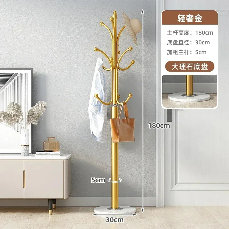 porte-manteau moderne en métal design arbre pour gagner de l'espace - Image 9
