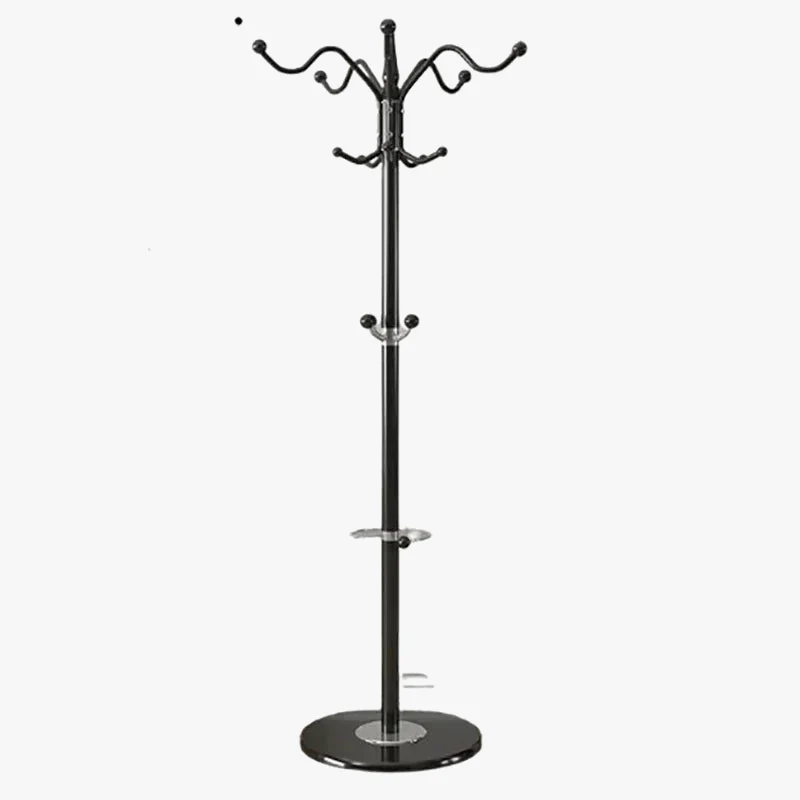 porte-manteau moderne en métal forme d'arbre pour économiser de l'espace