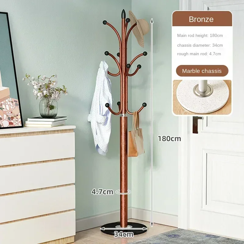 porte-manteau moderne en métal forme d'arbre pour économiser de l'espace - Image 6