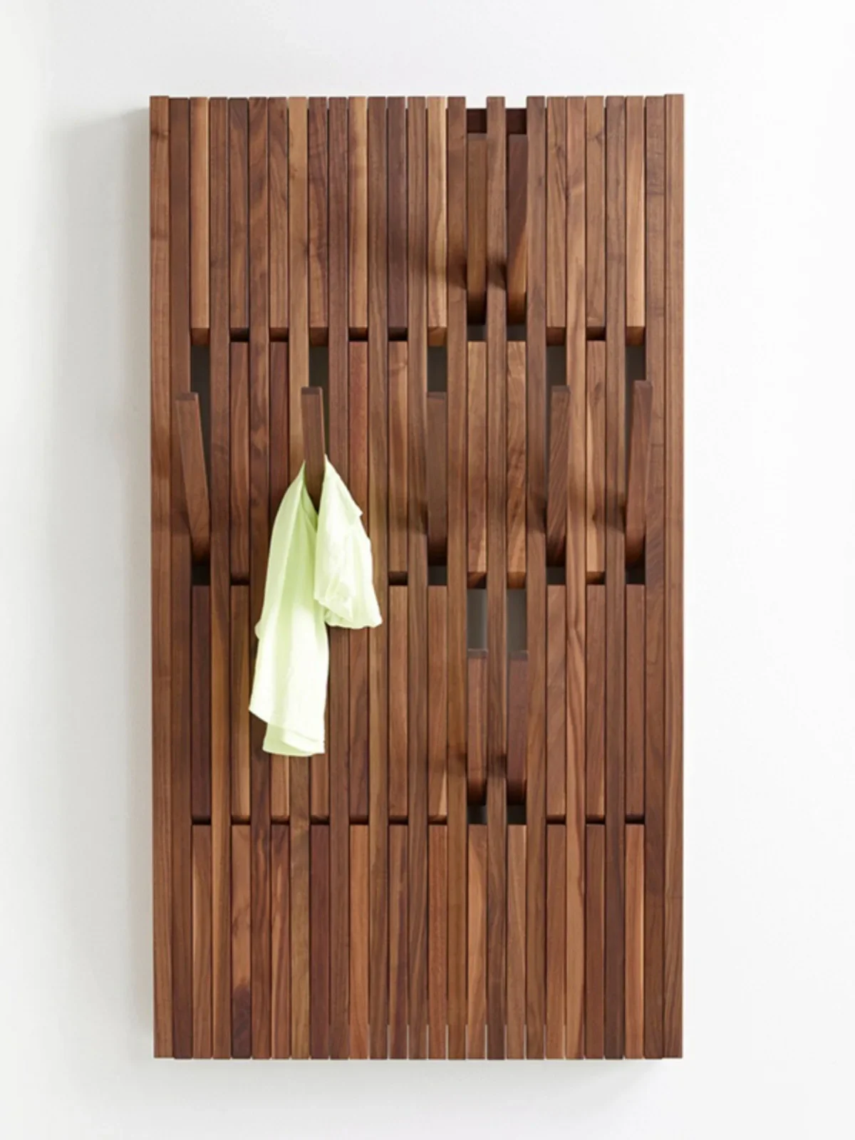 porte-manteau mural en bois pour vĂȘtements et clĂ©s - Image 3