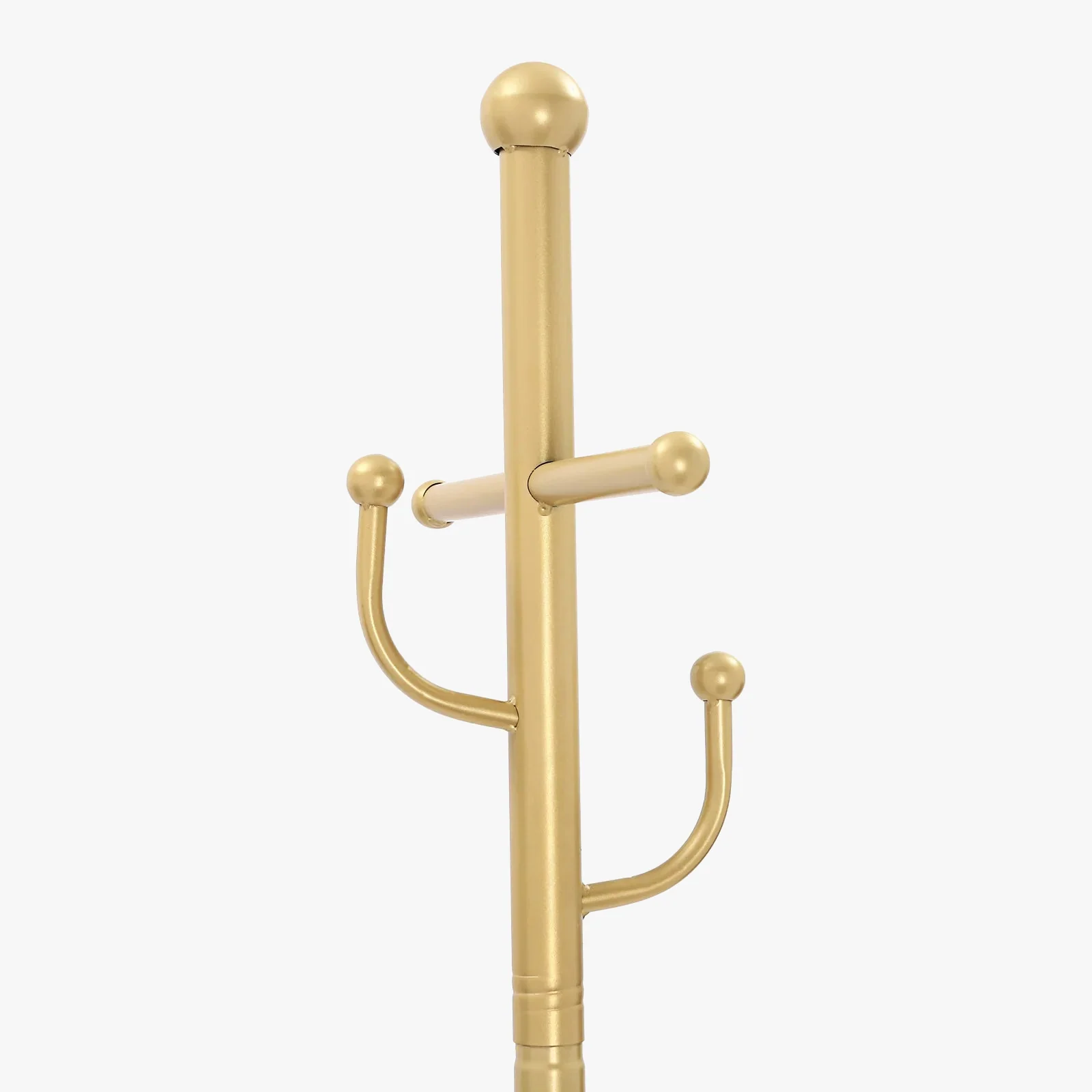 porte-manteau sur pied avec rangement et roulettes mobiles - Image 4