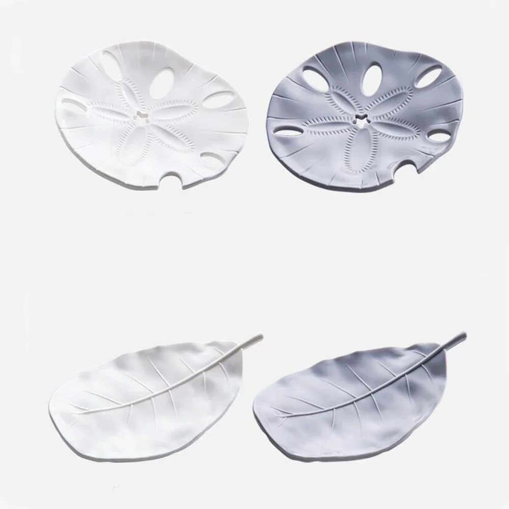 porte-savon créatif en forme de feuille et étoile de mer - Image 10