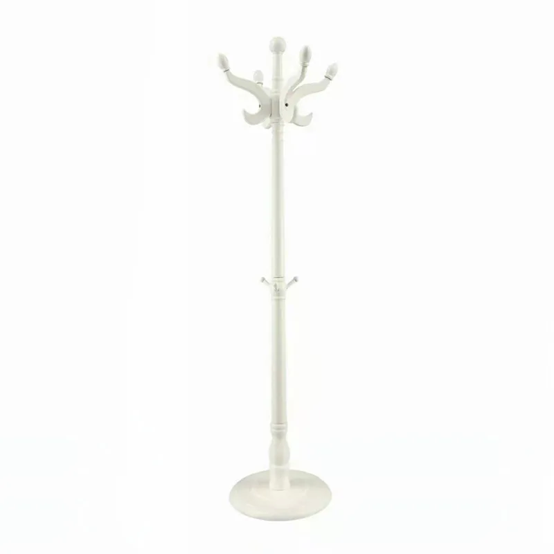 porte-vĂȘtements en bois massif pour hĂŽtel et maison rangement pratique - Image 11