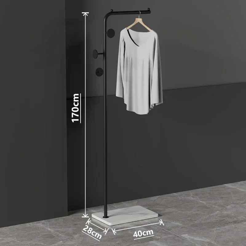 porte-vêtements nordique léger et moderne pour rangement élégant - Image 9