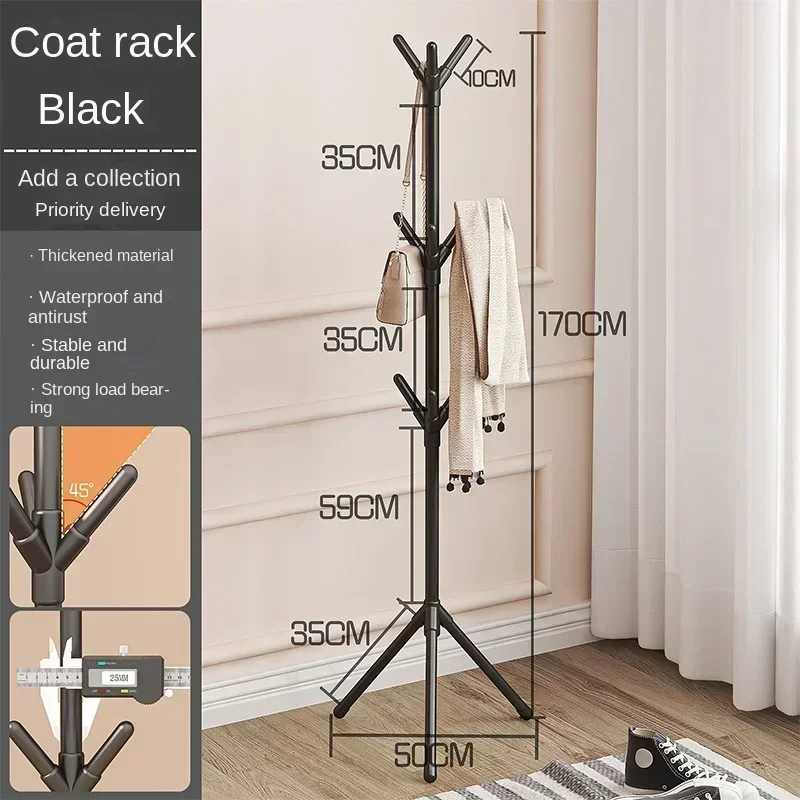 porte-vêtements sur pied en forme de branche pratique et mobile - Image 10