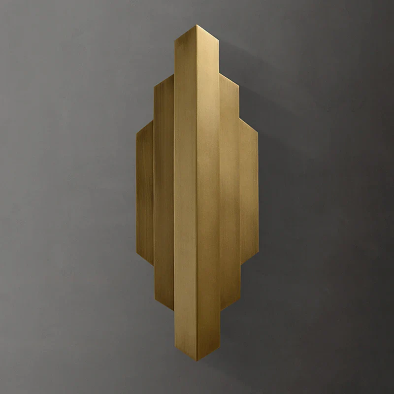 Postmoderne en laiton luxe salon fond cocina applique murale salon escalier couloir chambre chevet lampes décoratives - Image 3