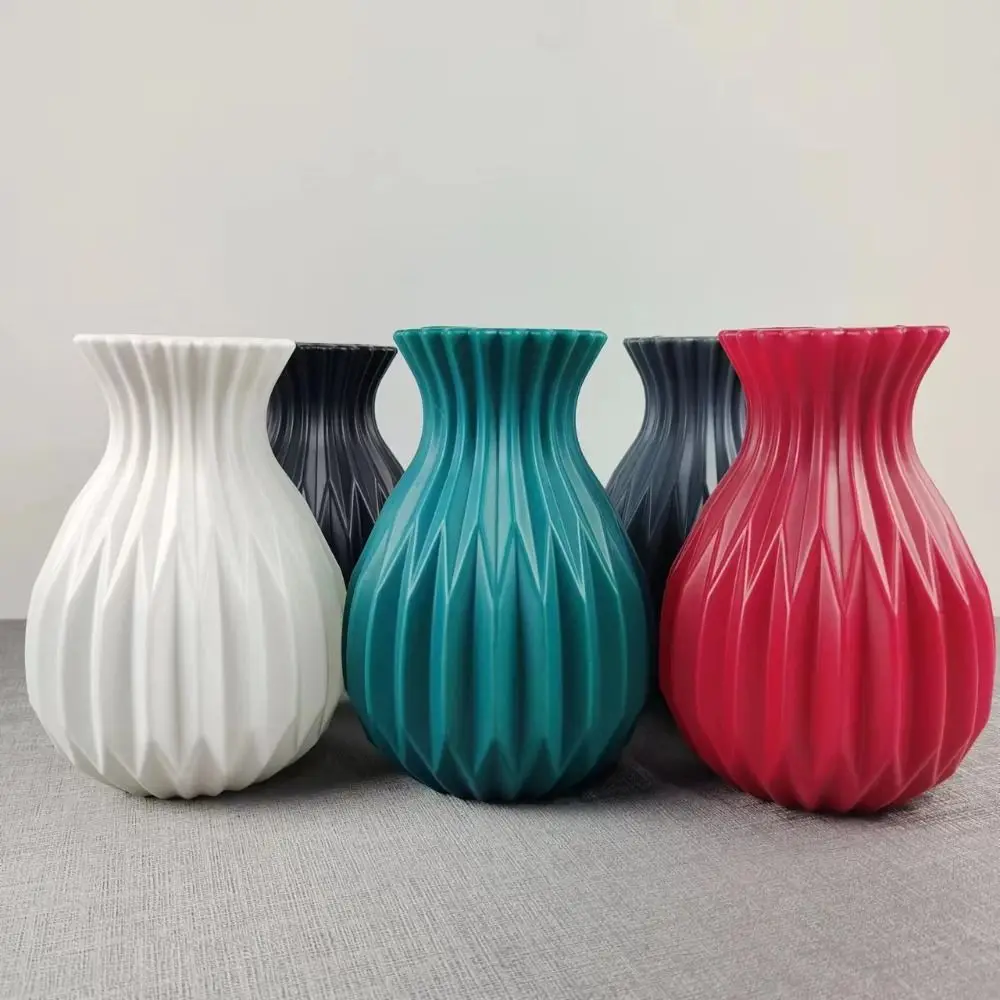 pot à fleurs moderne en plastique pour décoration nordique - Image 3