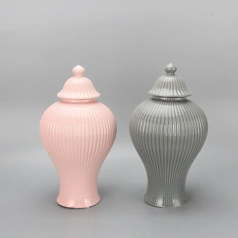 pot en céramique décoratif pour thé et gingembre avec couvercle - Image 2