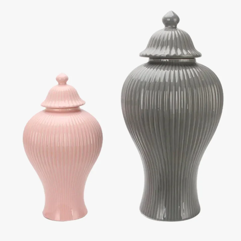 pot en céramique décoratif pour thé et gingembre avec couvercle - Image 6