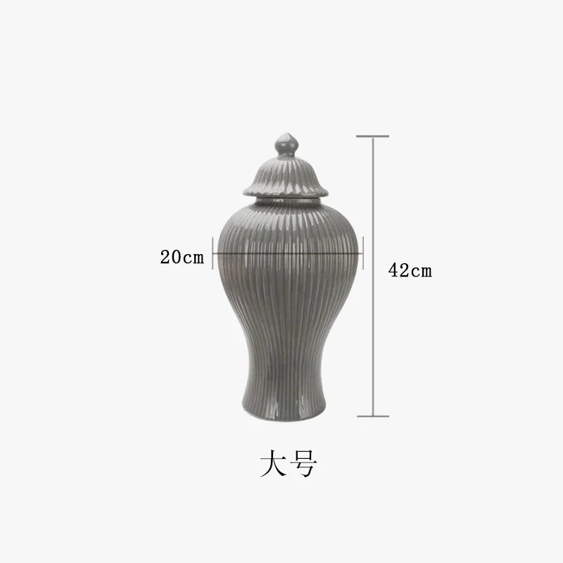 pot en céramique décoratif pour thé et gingembre avec couvercle - Image 8