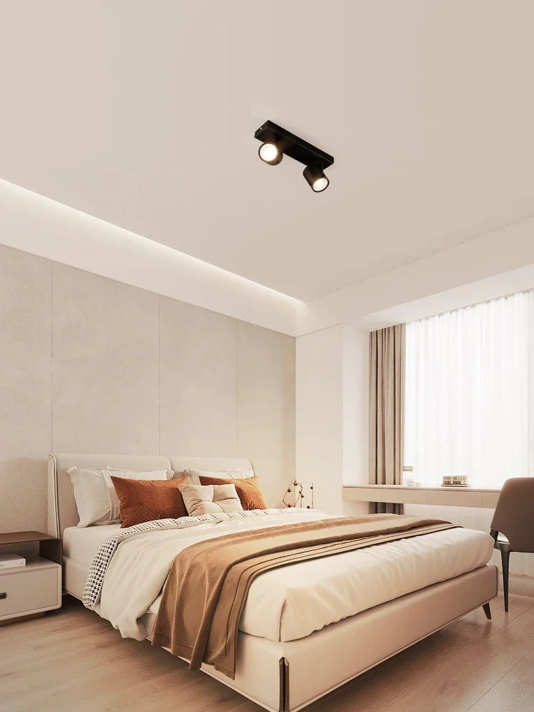 projecteur led gu10 montage surface angle réglable aluminium foco - Image 3