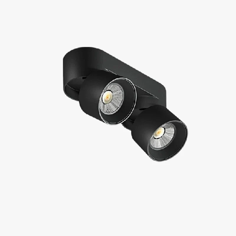 projecteur led pliable rotatif monté surface anti-éblouissement aluminium - Image 6