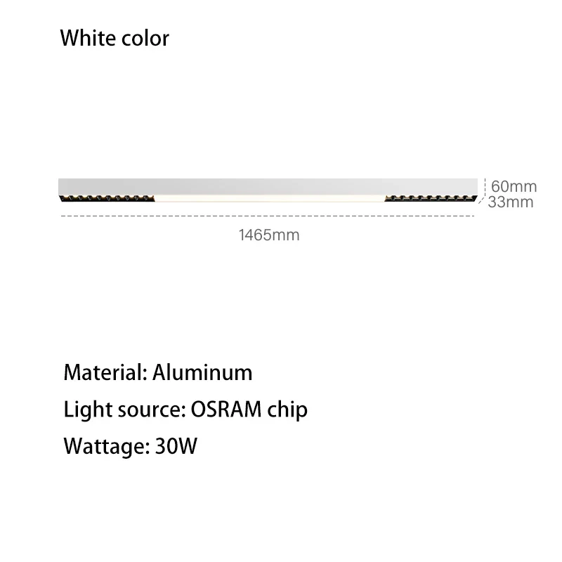 projecteur led 	monté en surface longue bande linéaire - Image 13