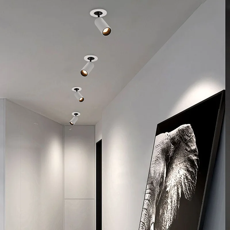 projecteurs led sans bordure encastré rond évolutif pour magasin - Image 2